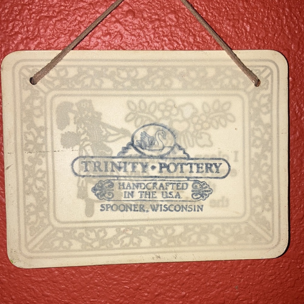 Trinity ceramic plaque - Picture 2 of 2